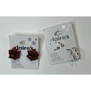 Claire’s Christmas Earrings Set